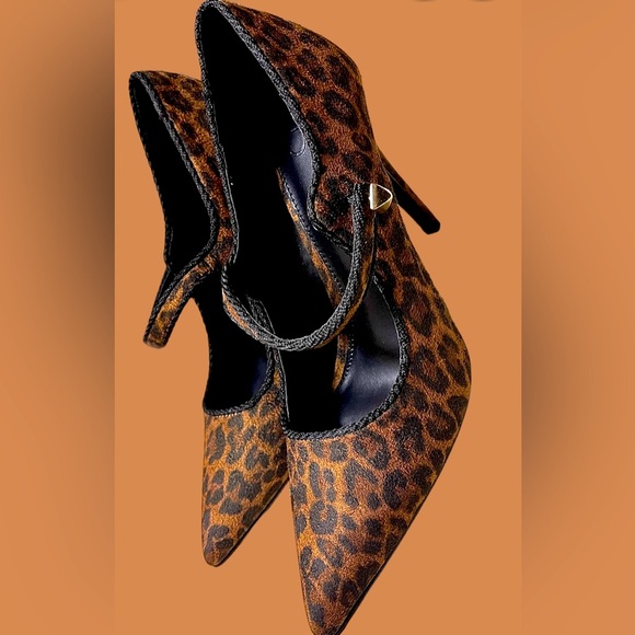 JustFab High heel Pumps Adelaide Leopardino New in box 4” heel - Picture 2 of 14